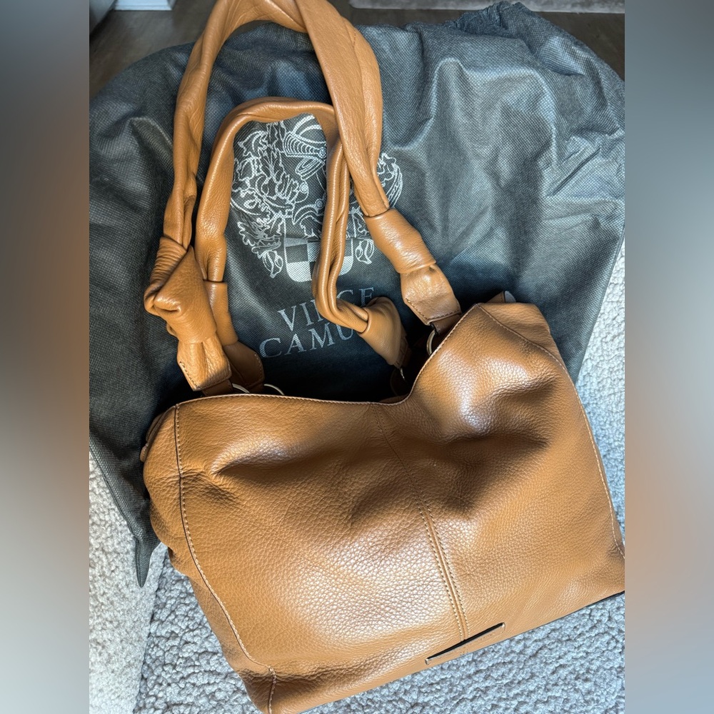 Vince Camuto Tan Leather Bag